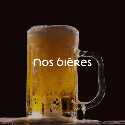 Nos bières